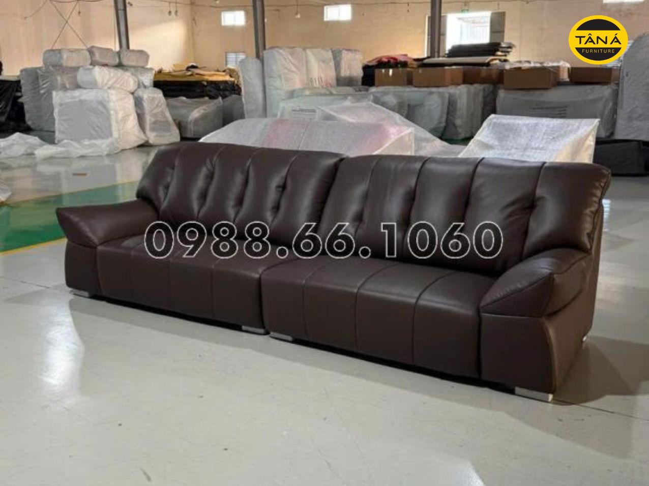 Sofa Da Sinh Thái Tựa Lông Vũ AT-6655 3 at 6655 1