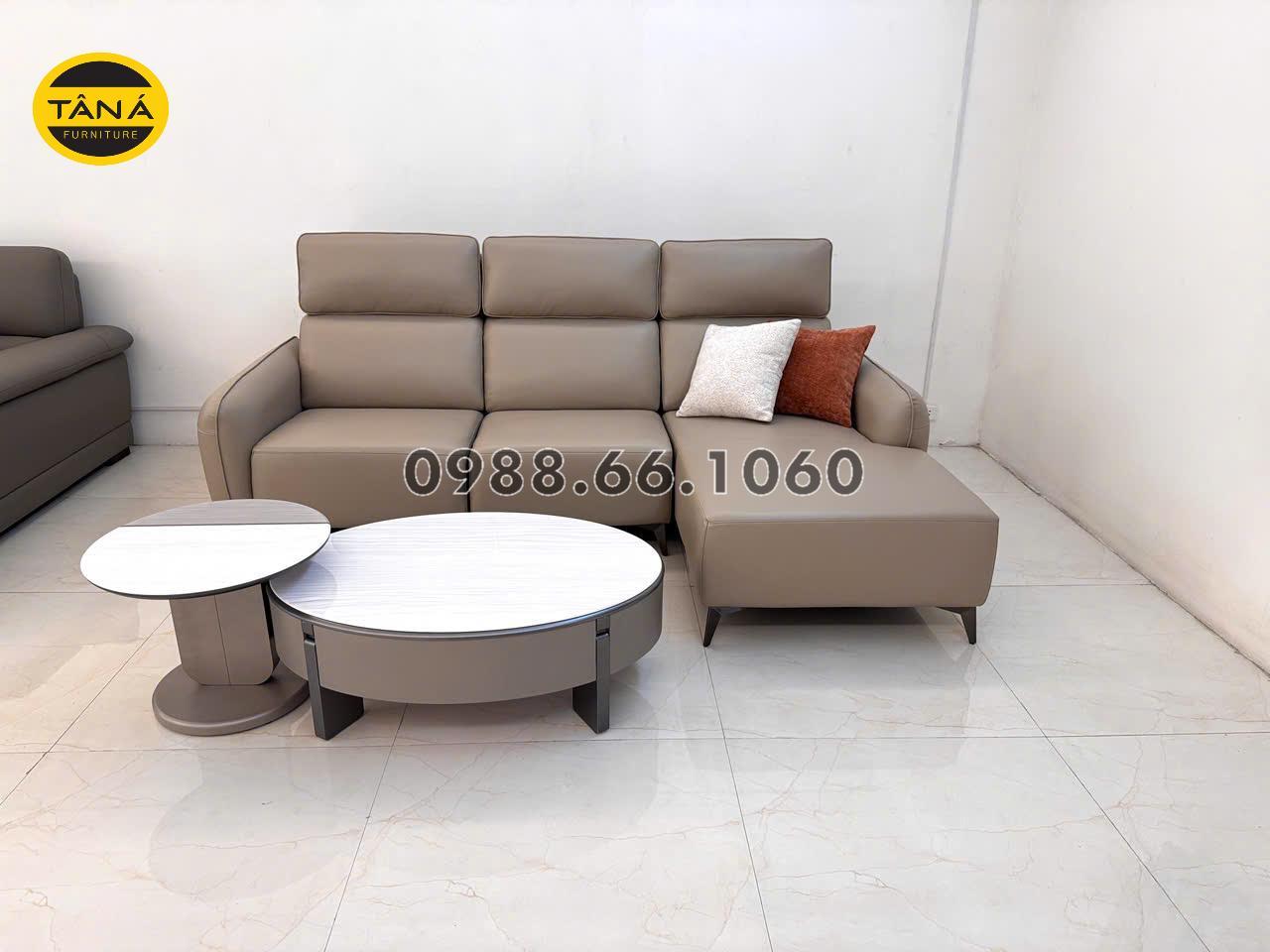 Sofa Da Sinh Thái Hiện Đại Nhập Khẩu AT-C288 2 at c288 2