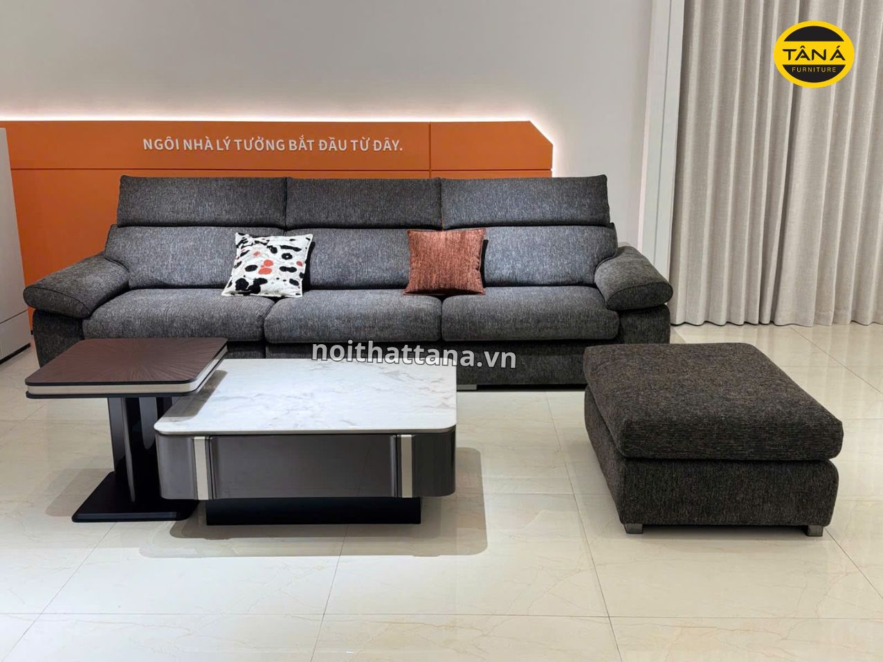 Sofa Vải Nỉ Phong Cách Sang Trọng Nhập Khẩu AT- KB201 1 at kb201