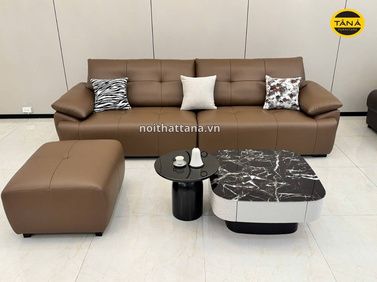 SOFA DA SINH THÁI HIỆN ĐẠI NHẬP KHẨU AT-C255 1 sofa da sinh thai at c255